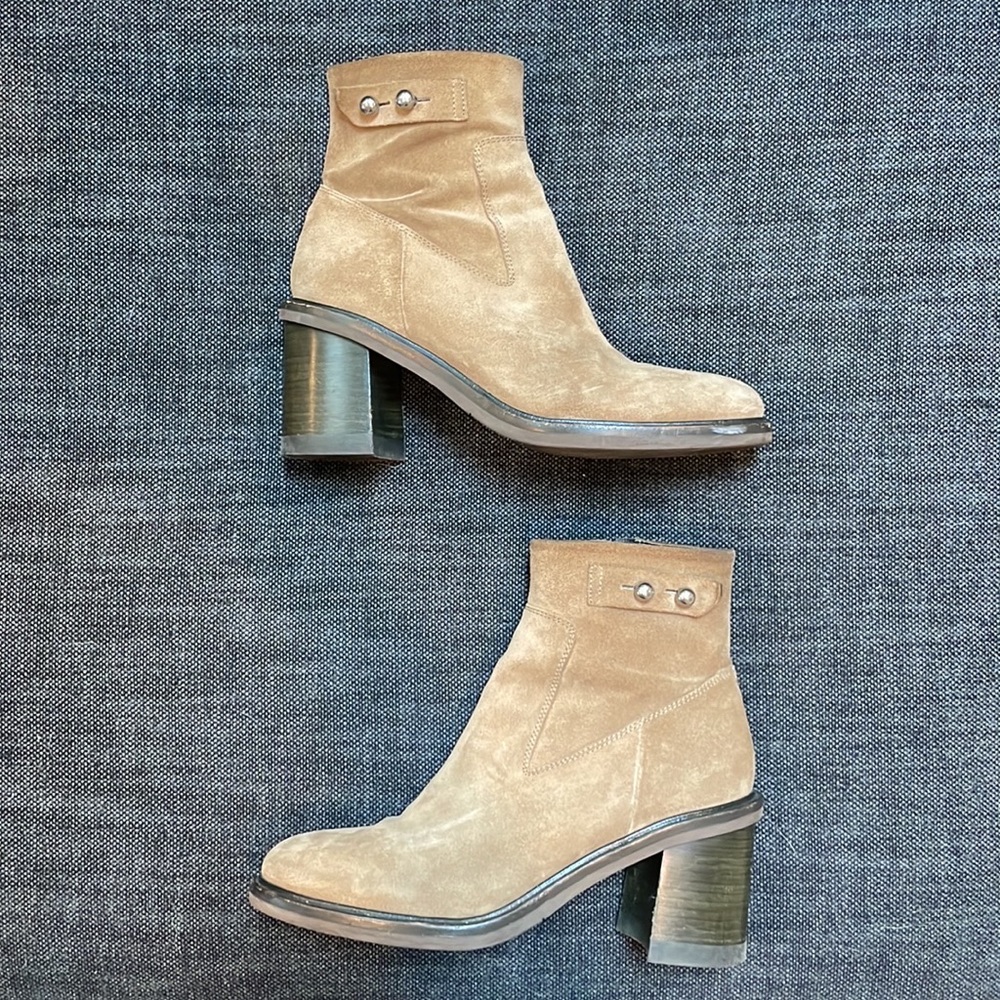 Rag & Bone Tan Soren Suede Bootie Size 38